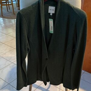 NIC+ZOE Dark Green Blazer